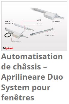 motorisation de chassis de fenetres